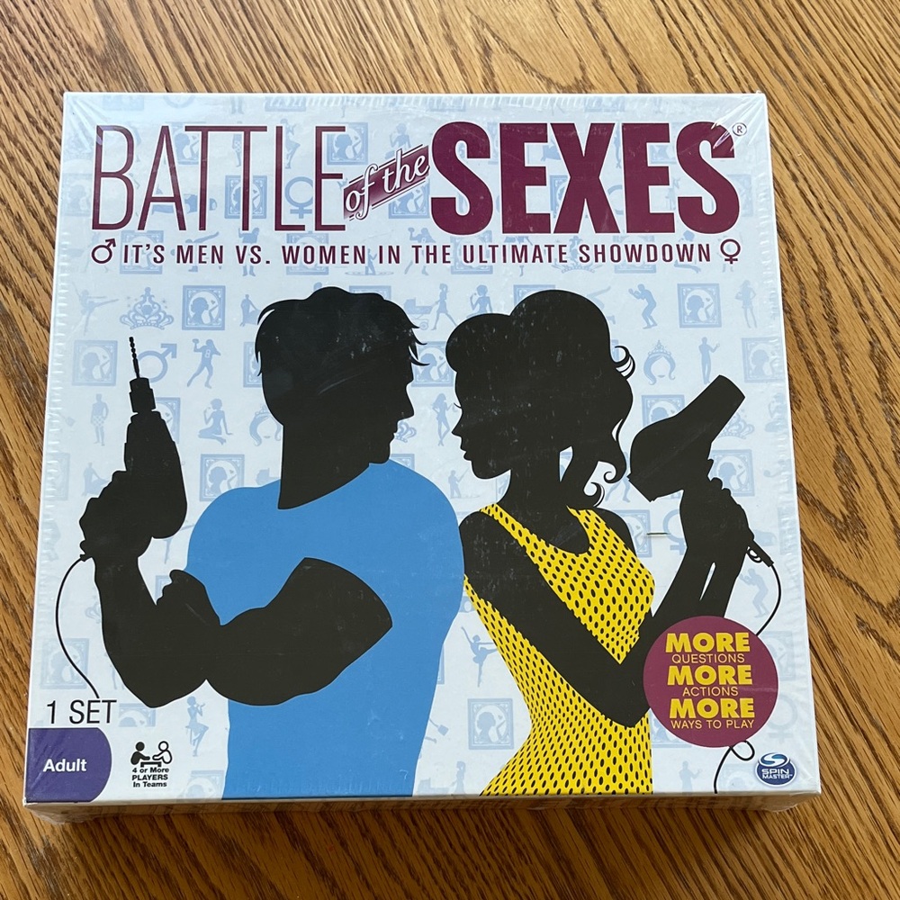 Battle of the Sexes Board Game-Trivia Game Pitting the Men Against the Women